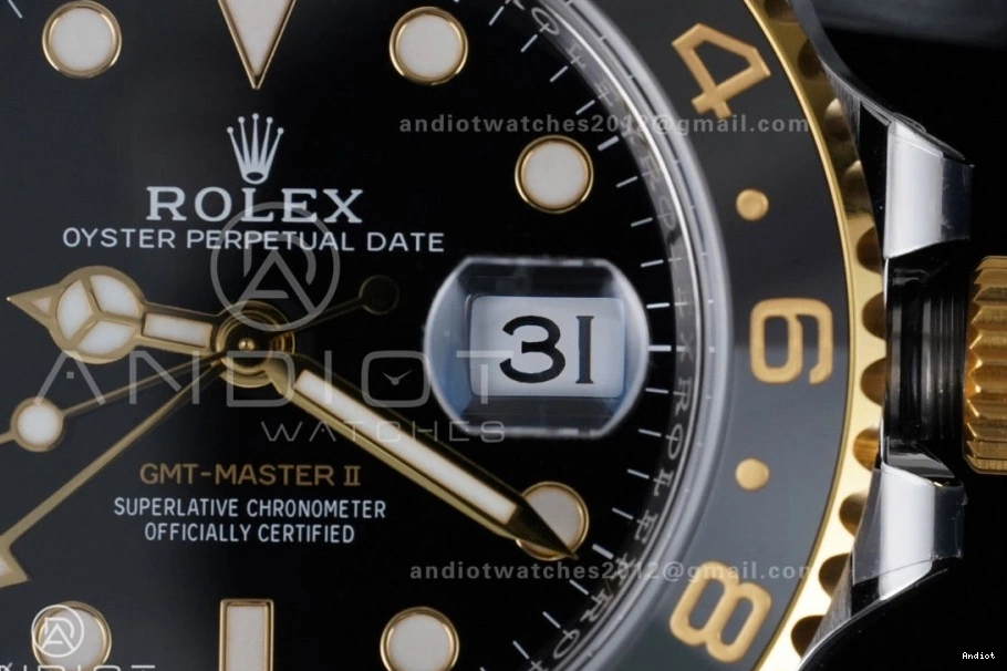 on Master V YG New Bold GRNR ARF GMT II Bracelet 856 SH3285 126713 Black Edition SS Dial Jubilee Best 0707